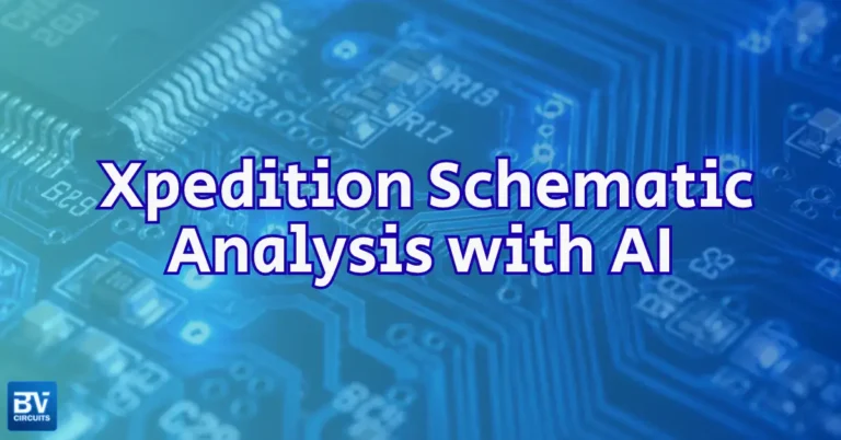 Xpedition Schematic Analysis with AI